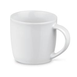 Taza de cerámica esmaltada de 400 ml para impresión por sublimación - beige