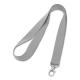 Lanyard de poliéster Lariat Ref.PS94405-GRIS CLARO 