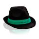 Sombrero personalizado borsalino de poliéster Braz Ref.3575-NEGRO 