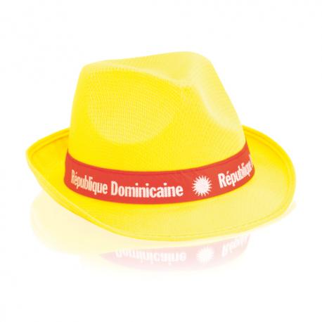 Sombrero personalizado borsalino de poliéster Braz