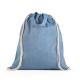Mochila con algodón reciclado 70% y poliéster 30% rpet 140 gm² Rissani Ref.PS92936-AZUL 