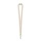 Lanyard de algodón 100% Heathrow Ref.PS94411-NATURAL CLARO 