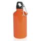 Bidón aluminio 400ml Mento Ref.3384-NARANJA 