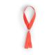 Pulsera personalizada de tela Mendol Ref.5060-NARANJA 