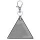 Llavero reflectante triangular Koreflec Ref.5659-PLATEADO 