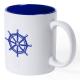 Taza cerámica 350ml Kulmer Ref.5836-AZUL 