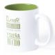 Taza cerámica 350ml Kulmer Ref.5836-VERDE 