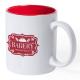 Taza cerámica 350ml Kulmer Ref.5836-ROJO 