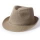 Sombrero trilby de tela sintética Bauwens Ref.5504-MARRON 