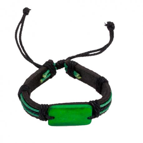 Pulsera de piel personalizada Karim