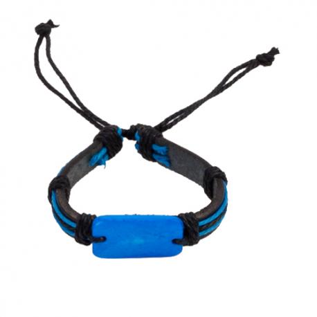 Pulsera de piel personalizada Karim