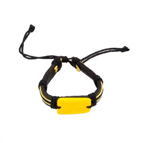 Pulsera de piel personalizada Karim