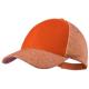 Gorra con cierre 6 paneles Bayet Ref.5799-NARANJA 