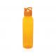 Botella de agua reciclada Oasis RCS 650 ml Ref.XDP43703-NARANJA 