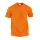 Camiseta de adulto color Hecom 135g/m2 Ref.4197-NARANJA