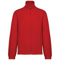 Chaqueta polar ajustable con puños elásticos