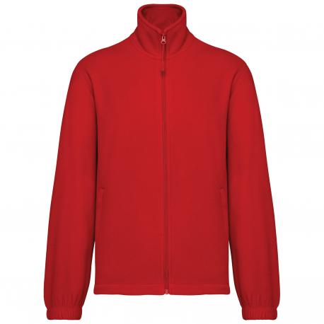 Chaqueta polar ajustable con puños elásticos
