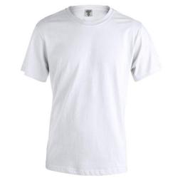 Camiseta adulto blanca KEYA Mc180