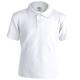 Polo infantil blanco KEYA 180g/m2 Ref.5875-BLANCO