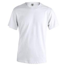 Camiseta adulto blanca KEYA Mc130