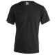 Camiseta adulto color KEYA 130g/m2 Ref.5855-NEGRO