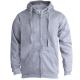 Sudadera con capucha y cremallera de adulto KEYA 280g/m2 Ref.5866-GRIS