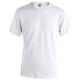 Camiseta adulto blanca KEYA 150g/m2 Ref.5856-BLANCO