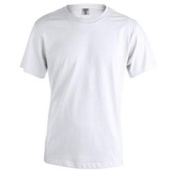 Camiseta adulto blanca KEYA Mc150