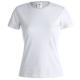 Camiseta mujer blanca KEYA 150g/m2 Ref.5867-BLANCO