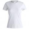 Camiseta mujer blanca KEYA 150g/m2