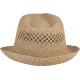 Sombrero de paja estilo panamá Ref.TTKP611-NATURAL