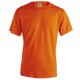 Camiseta adulto color KEYA 150g/m2 Ref.5857-NARANJA