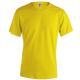 Camiseta adulto color KEYA 180g/m2 Ref.5859-AMARILLO