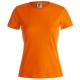 Camiseta mujer color KEYA 180g/m2 Ref.5870-NARANJA
