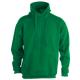 Sudadera con capucha de adulto KEYA 280g/m2 Ref.5865-VERDE