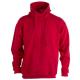 Sudadera con capucha de adulto KEYA 280g/m2 Ref.5865-ROJO