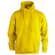 Sudadera con capucha de adulto KEYA 280g/m2 Ref.5865-AMARILLO