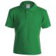 Polo infantil color KEYA 180g/m2 Ref.5876-VERDE