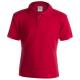 Polo infantil color KEYA 180g/m2 Ref.5876-ROJO