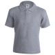 Polo infantil color KEYA 180g/m2 Ref.5876-GRIS