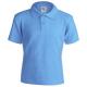 Polo infantil color KEYA 180g/m2 Ref.5876-AZUL CLARO