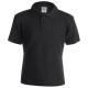 Polo infantil color KEYA 180g/m2 Ref.5876-NEGRO