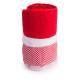 Toalla de microfibra absorbente pequeña Gymnasio Ref.4567-ROJO 