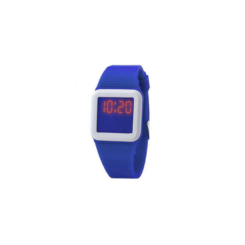 Reloj digital led de pulsera silicona