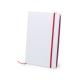 Cuaderno con borde de colores 14,7x21cm Kaffol Ref.5672-ROJO 