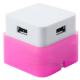 Puerto USB Dix Ref.4635-FUCSIA 