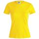 Camiseta mujer color KEYA 150g/m2 Ref.5868-AMARILLO