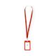 Identificador lanyard Fleck Ref.20931-ROJO 