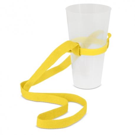 Lanyard portavasos 