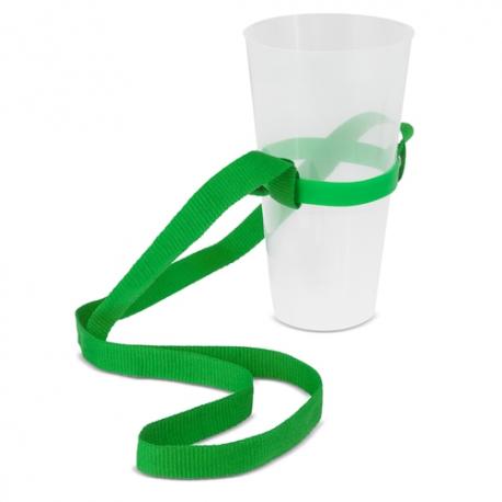 Lanyard portavasos 